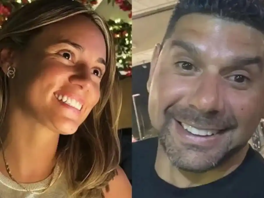 Rocío Oliva y Néstor Ortigoza.