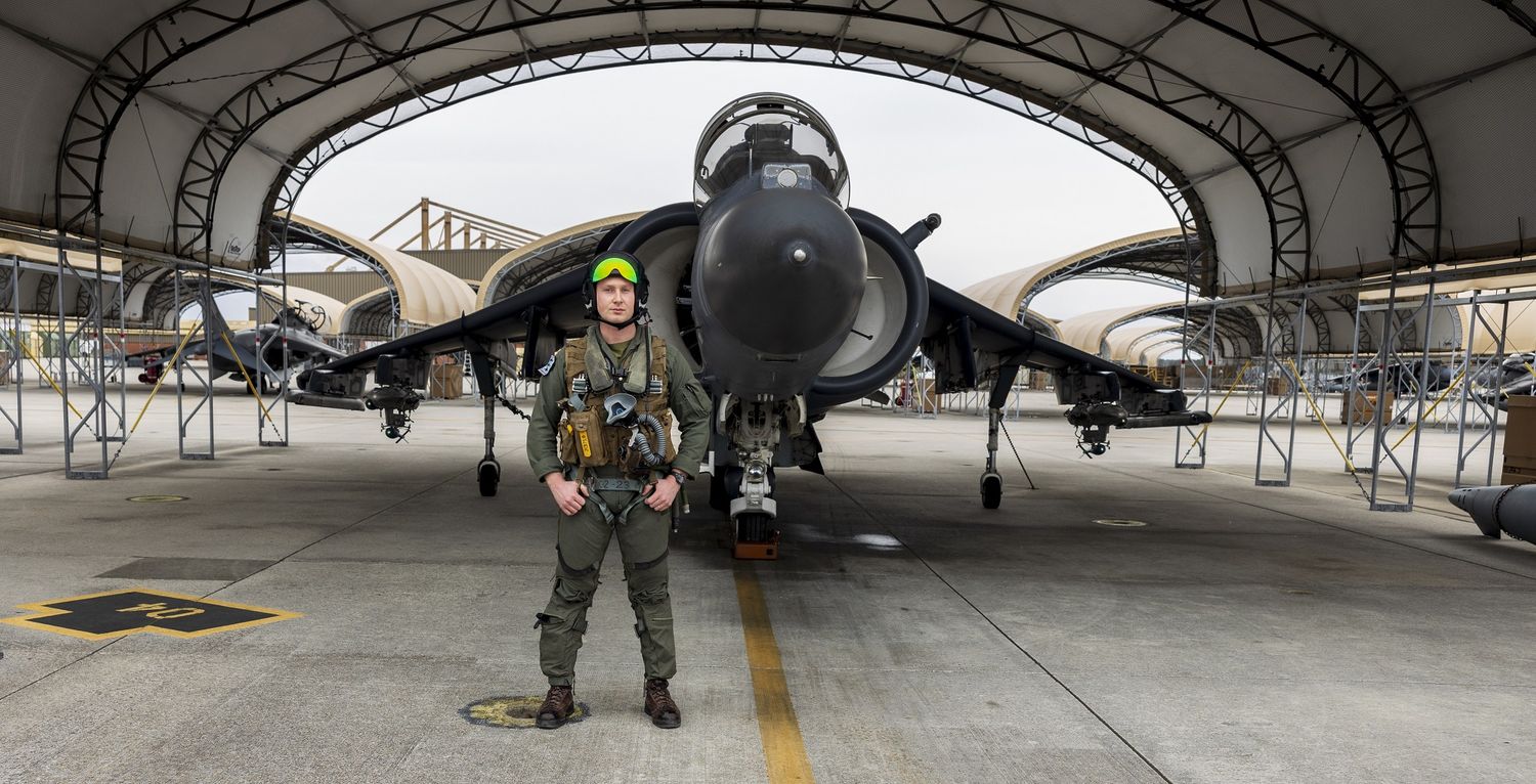 The last USMC Harrier pilots