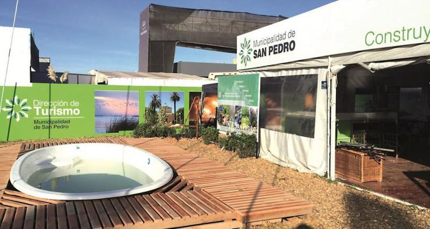 San Pedro volvió a Expoagro, con pileta incluida