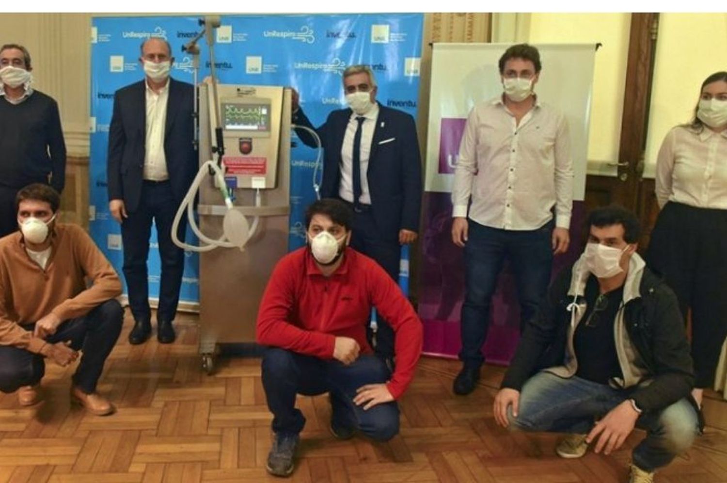 Inventu y la UNR donarán respiradores diseñados y fabricados en Rosario