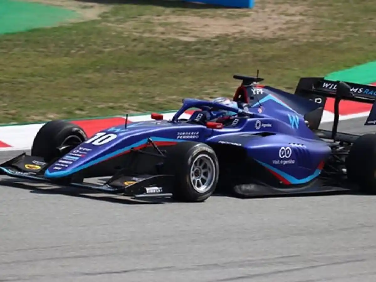 Colapinto, segundo en el GP de España de Fórmula 3