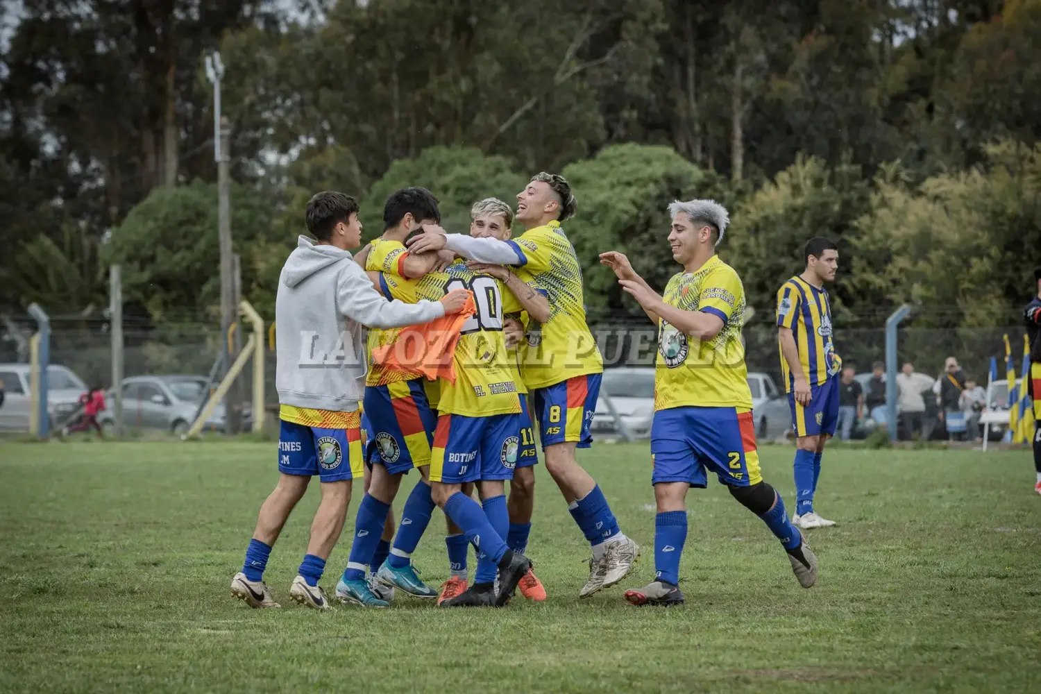 El festejo de Unión en la cancha de Central