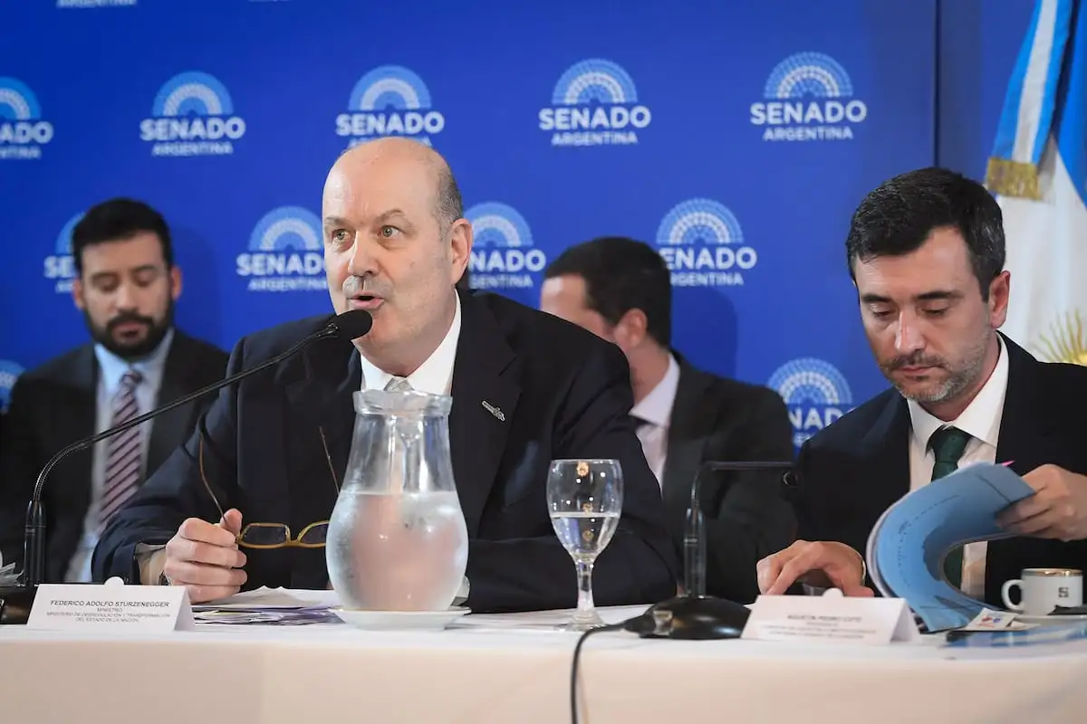 El proyecto es impulsado por el ministro de Desregulación y Transformación del Estado, Federico Sturzenegger.