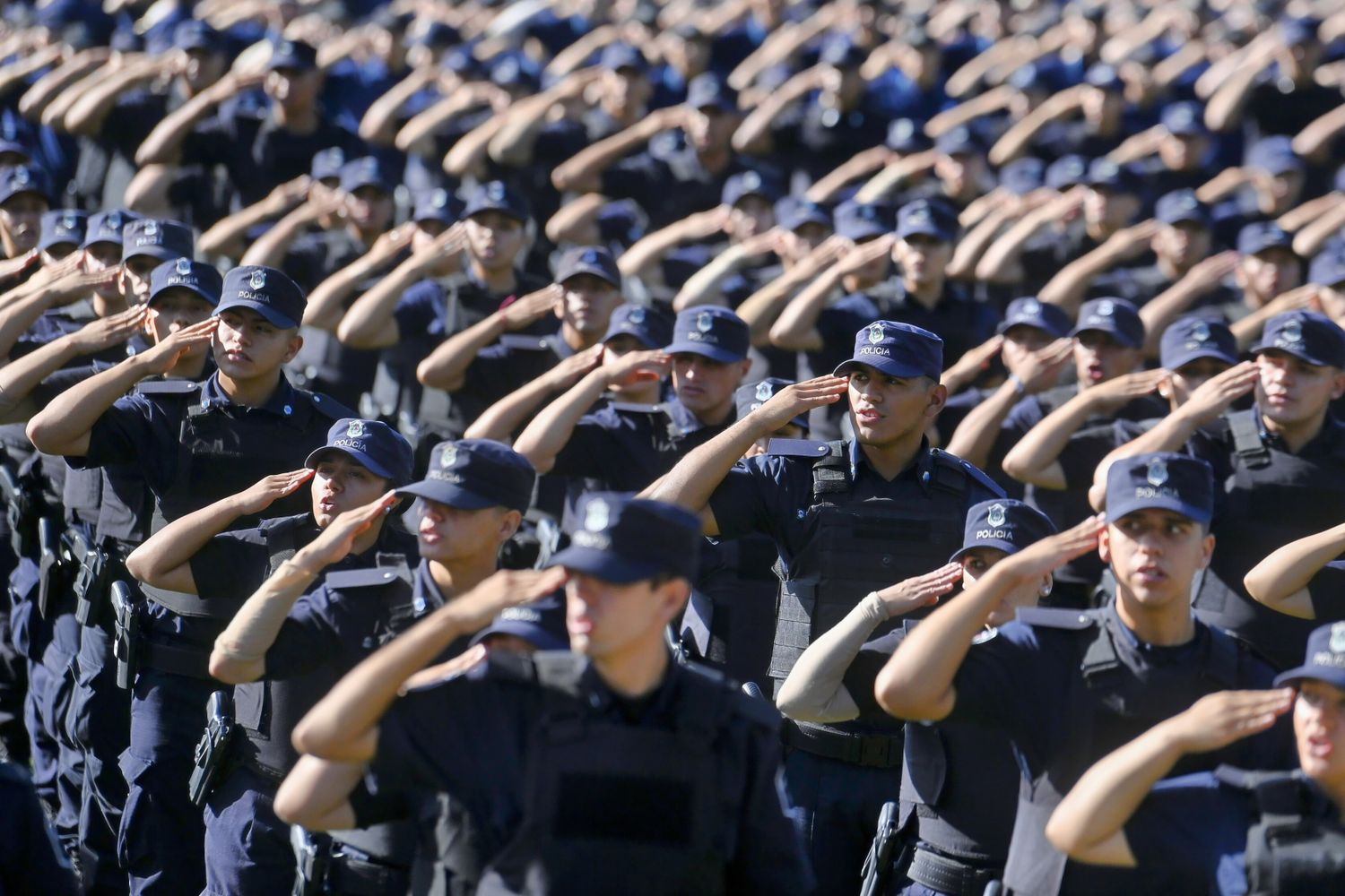 Egresados de Policía bonaerense