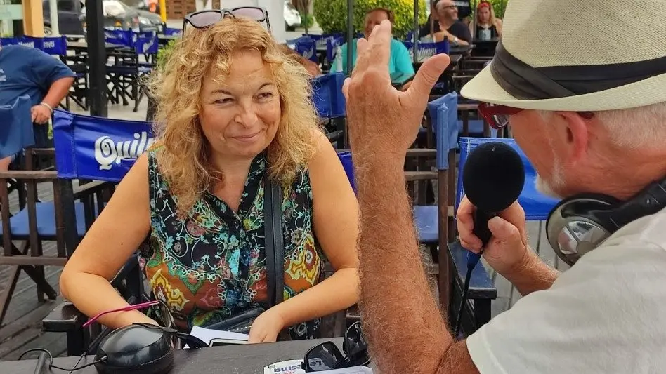 Viviana Ruiz directora del "El séptimo fuego" invitó a la obra «Caníbales, más allá del arco íris» 