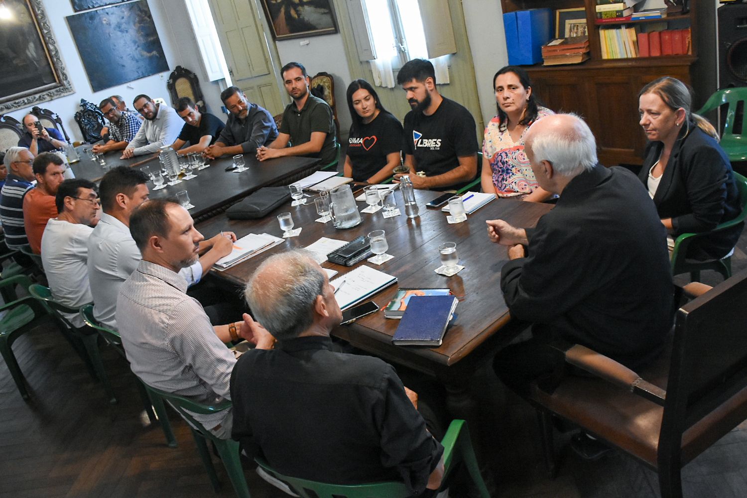 Desde Desarrollo Humano junto a organizaciones sociales y el Arzobispado de Paraná trabajan sobre políticas alimentarias