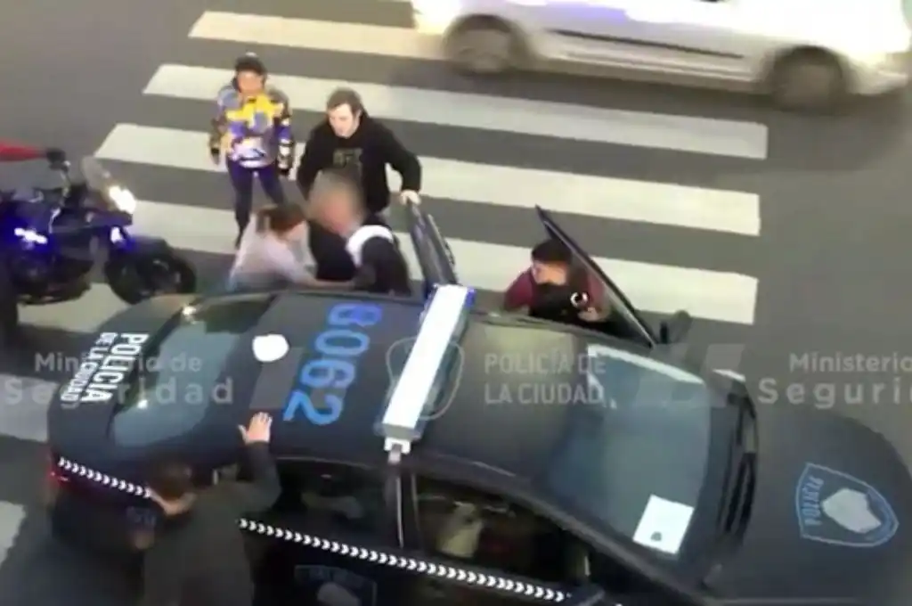 Policías salvaron a una nena