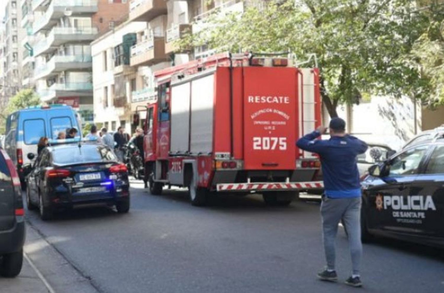 «No fue un escape de gas sino una mala combustión del calefón»