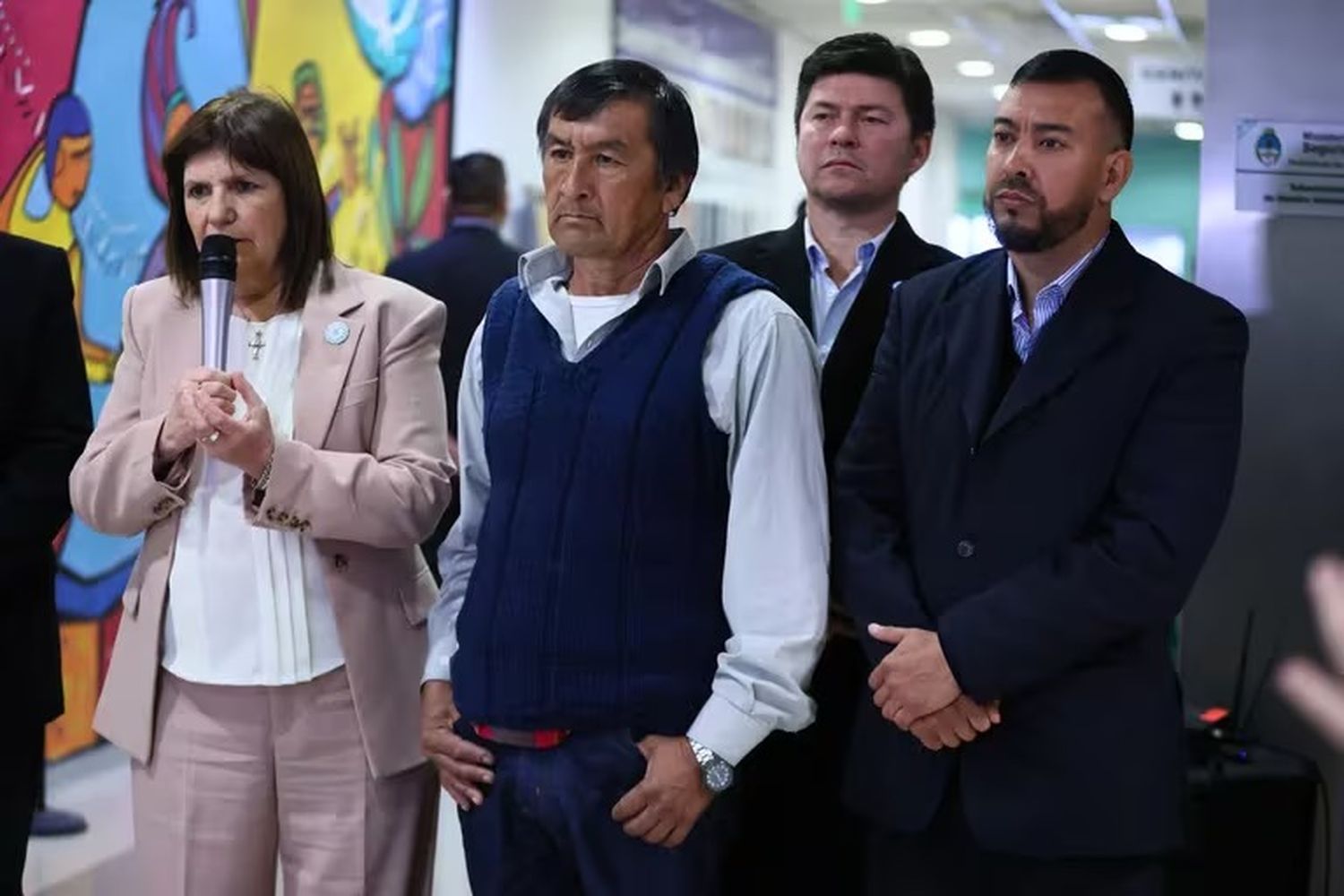 El papá de Loan fue recibido por Patricia Bullrich: “Creo que el nene está vivo y confío en la investigación”