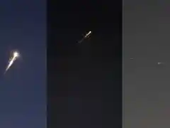 Sorpresa en el cielo Gualeyo: la reentrada de satélites Starlink iluminó la noche en Entre Ríos