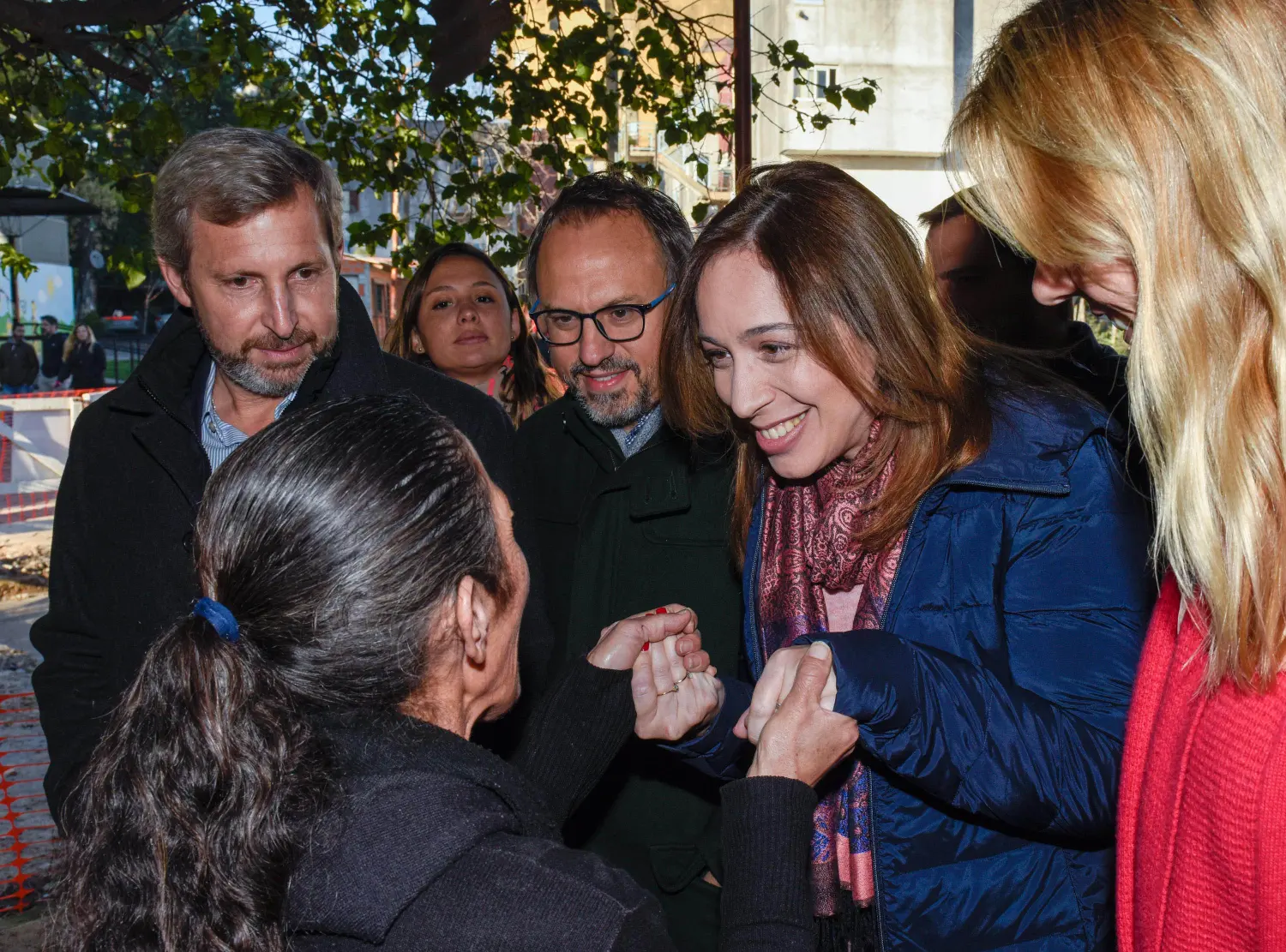 Vidal y Frigerio recorrieron obras en Fuerte Apache