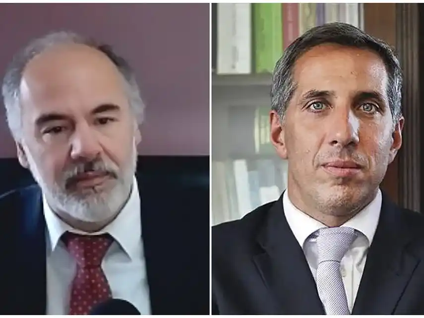 Los fiscales Sergio Mola y Diego Luciani.