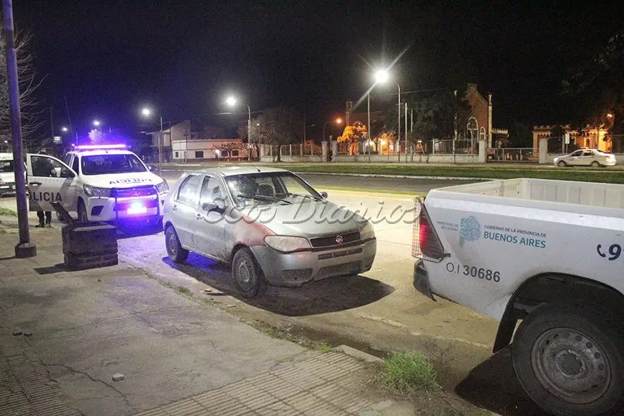 Sangre en el auto