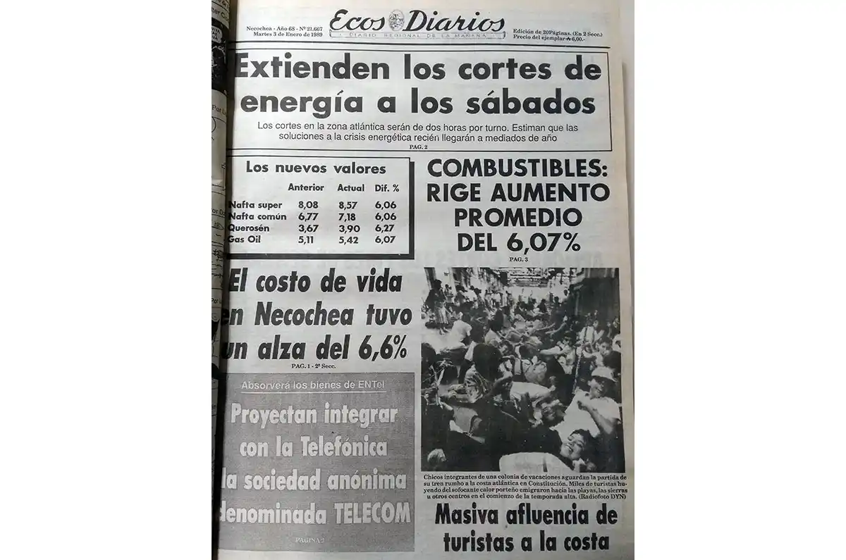 Martes 3 de enero de 1989