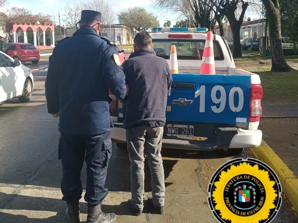 Detienen en Viale a un hombre con sentencia firme: será trasladado a la Unidad Penal N°1