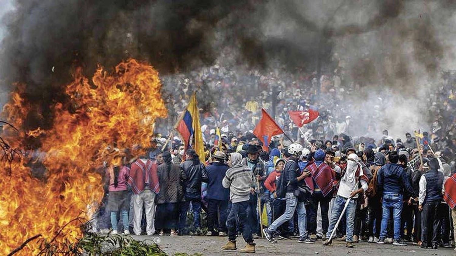 ¡10 DÍAS DE PROTESTAS! EE.UU. llama «a todas las partes a abstenerse de la violencia» en Ecuador