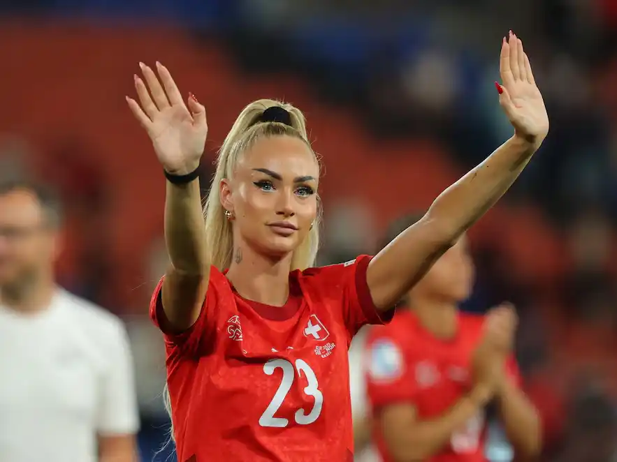 La medida de seguridad que tomó la selección de Suiza por el furor que generó Alisha Lehmann