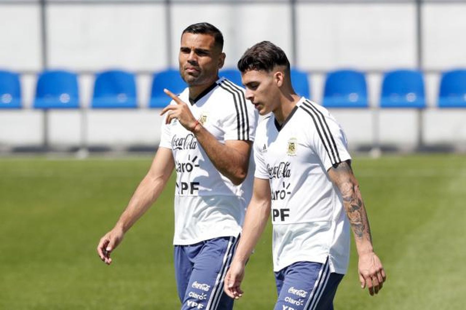 Pavón: "Siempre soñé con estar al lado de Messi"