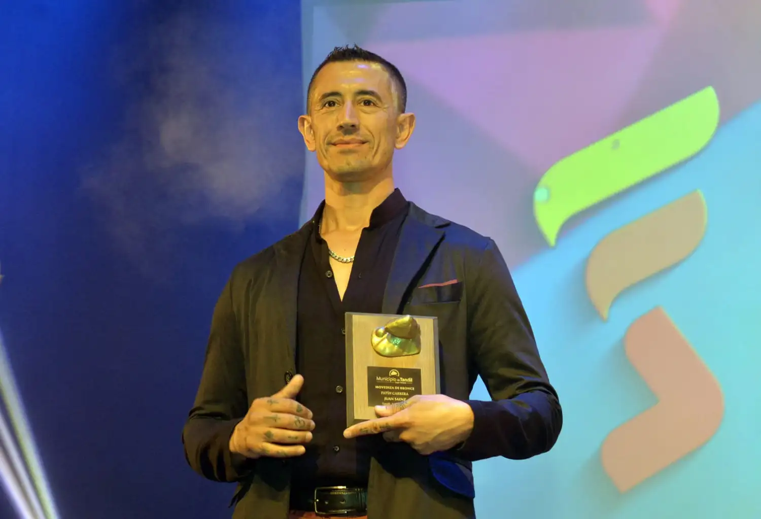 Juan Sáenz, el invitado del Mano a mano, ganó dos años consecutivos el premio Movediza en su categoría.