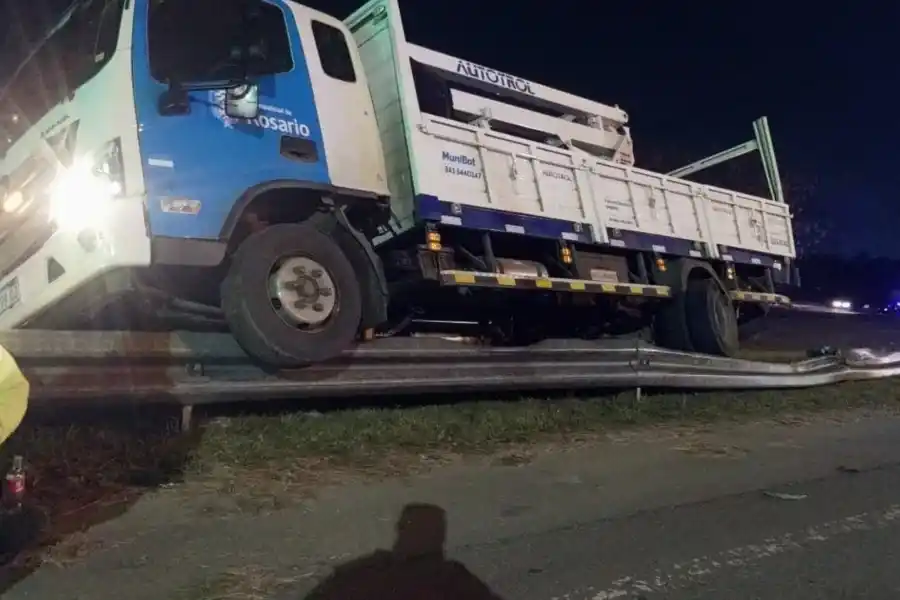Choque en zona norte.