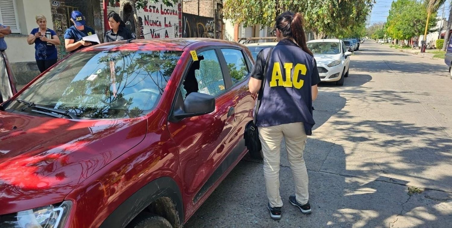 Ciudad de Santa Fe: Dejó su auto estacionado y lo encontró baleado