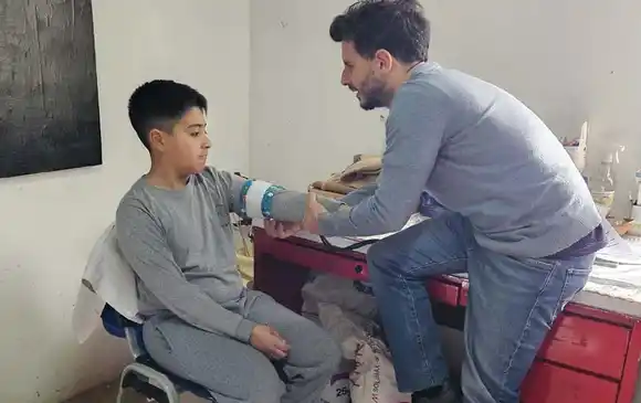 Realizan controles de salud a niños en edad escolar en Islas del Ibicuy