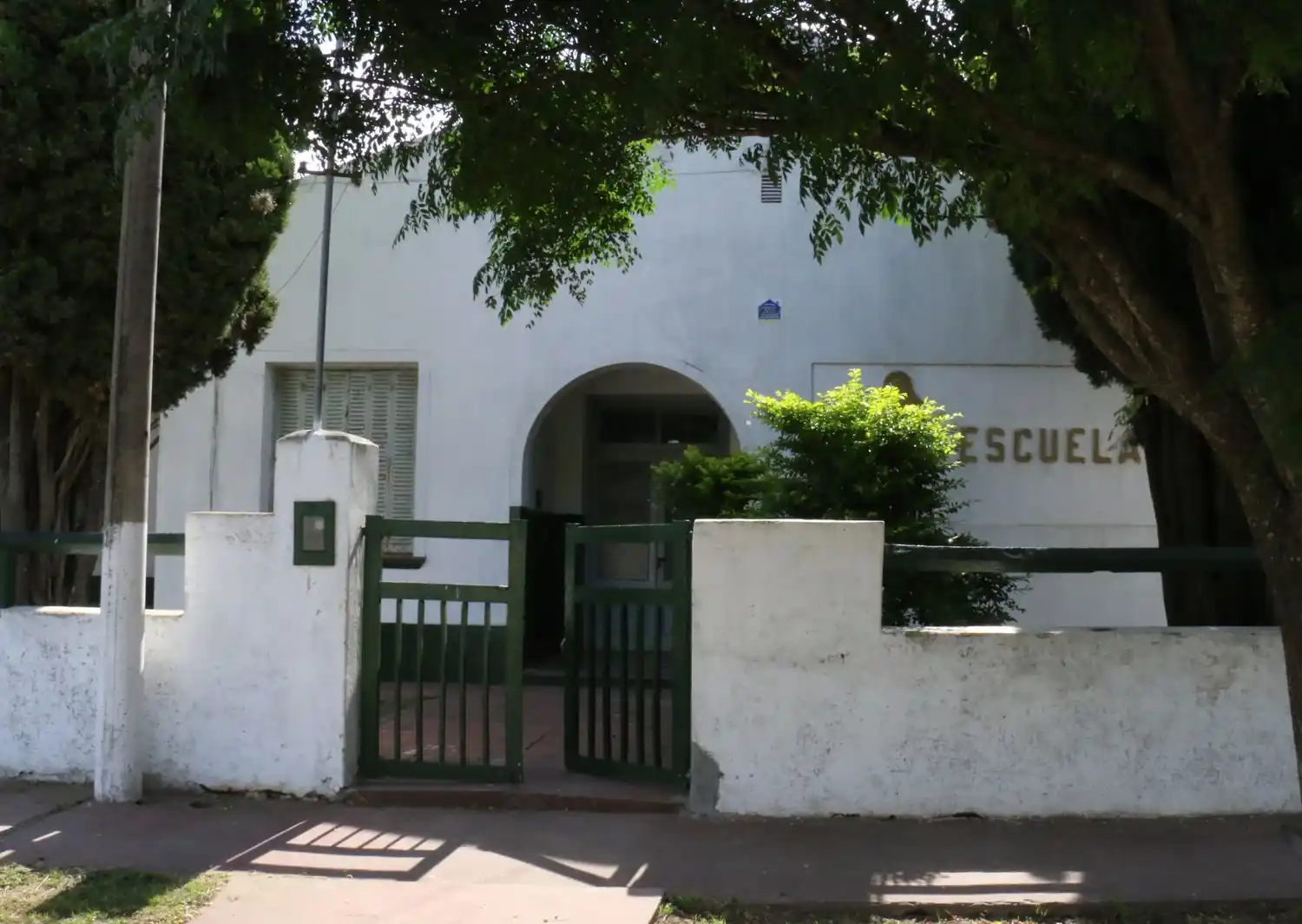 La peña será en el establecimiento educativo.