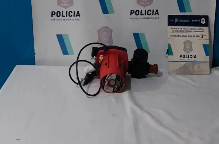 Barrio Cerrito: saltaron el paredón de una casa y robaron la bomba de agua