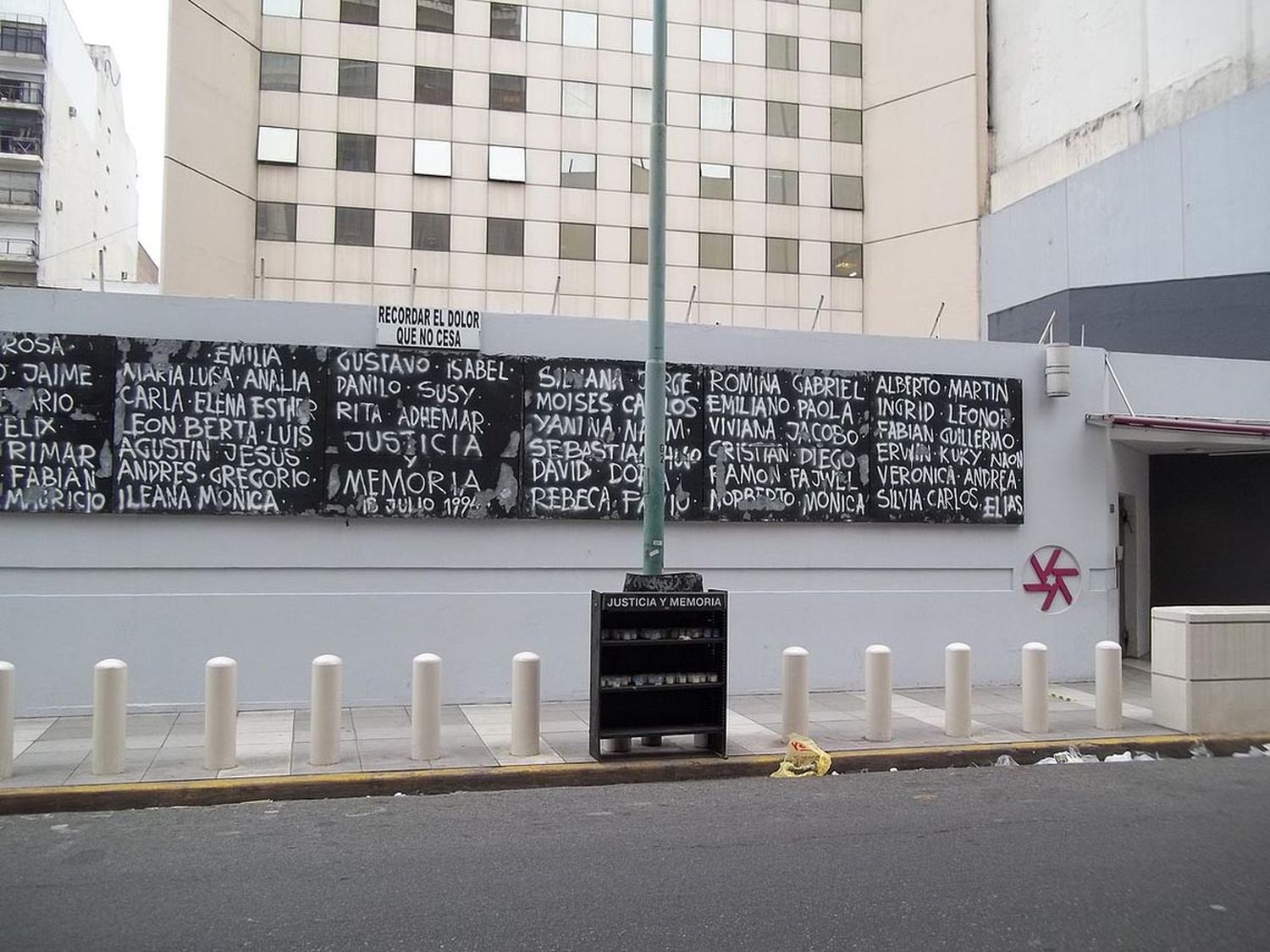 Recibieron una amenaza de bomba en el edificio de la AMIA y se constató que fue una falsa alarma