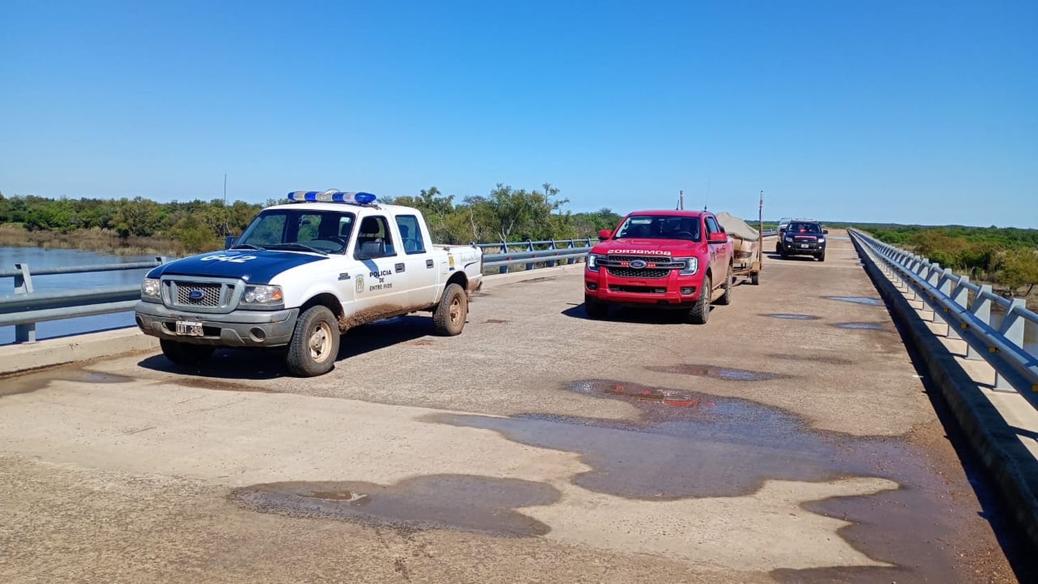 Continua la búsqueda del joven desaparecido en el río Gualeguay