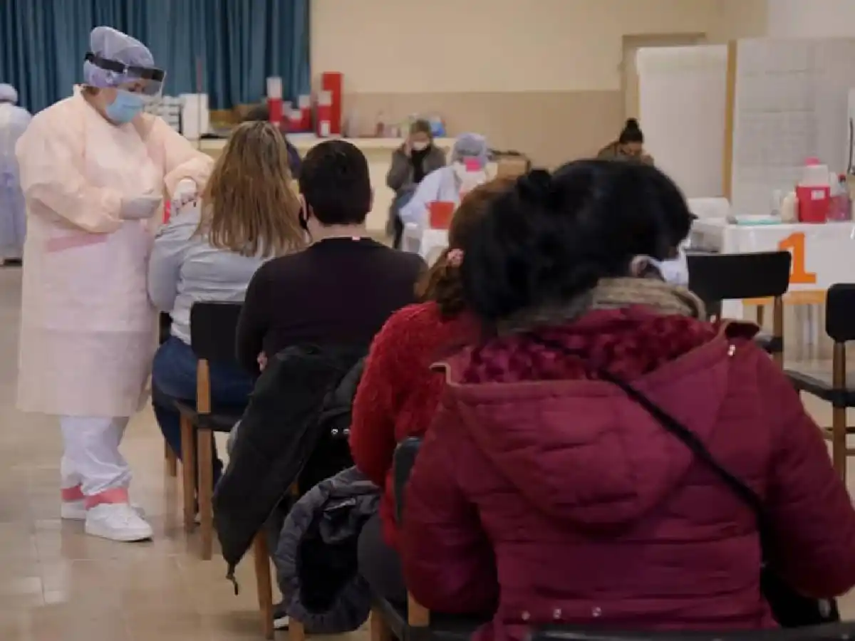 San Justo: el 60% de la población ya tiene la primera dosis                            