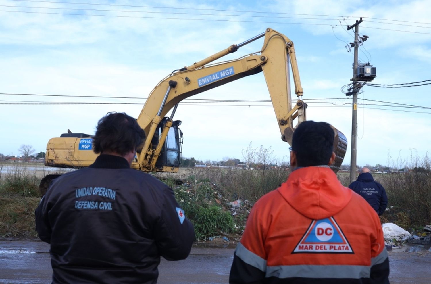 Temporal en Mar del Plata: desde el municipio continúan con tareas en distintos barrios