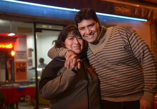 Diego o Juan Pablo encontró a su madre después de 30 años 