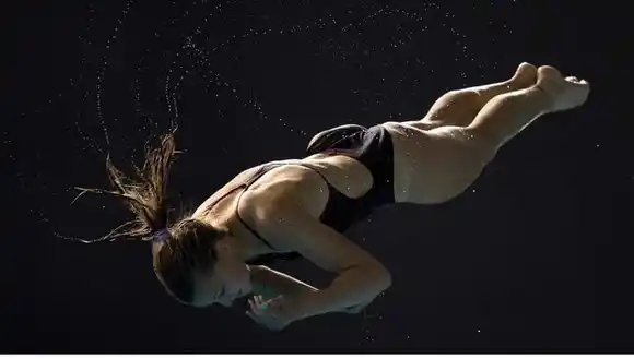 ¡Qué ternurita! Mira lo que usó esta clavadista para llenar de amor a sus seguidores