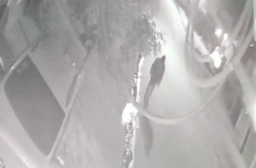 Lo descubren por las cámaras de una casa: había roto el vidrio de un auto estacionado