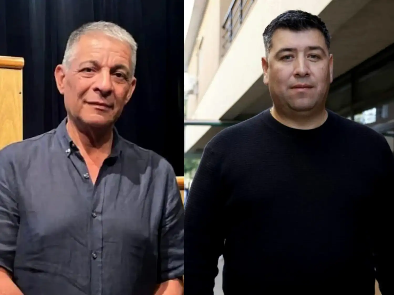 Jorge Sola (Seguros) y Cristian Jerónimo (Vidrio).