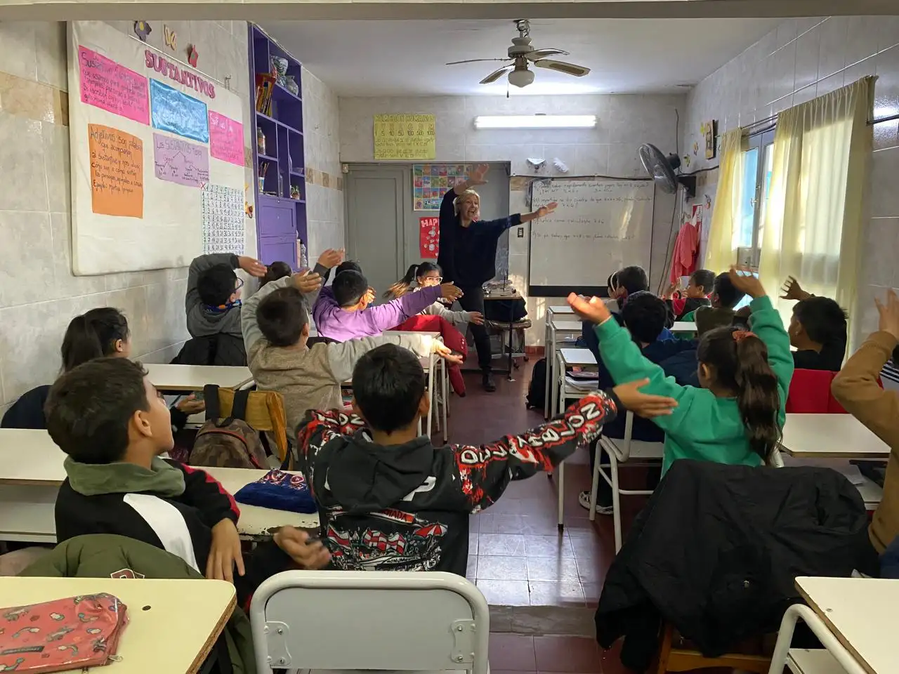 La Biblioteca Pedagógica celebró a las Infancias con actividades en escuelas