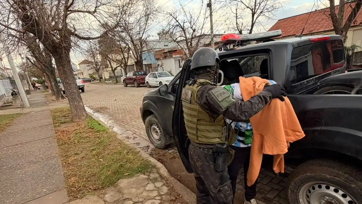 Los detenidos fueron trasladados a sede judicial