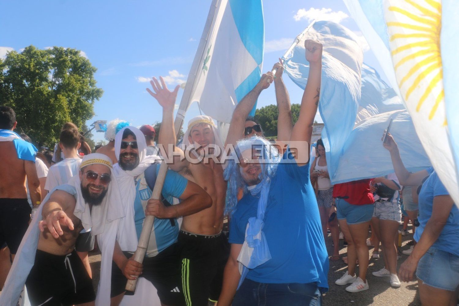 festejos argentina campeón obeliscos gualeguaychú - 6