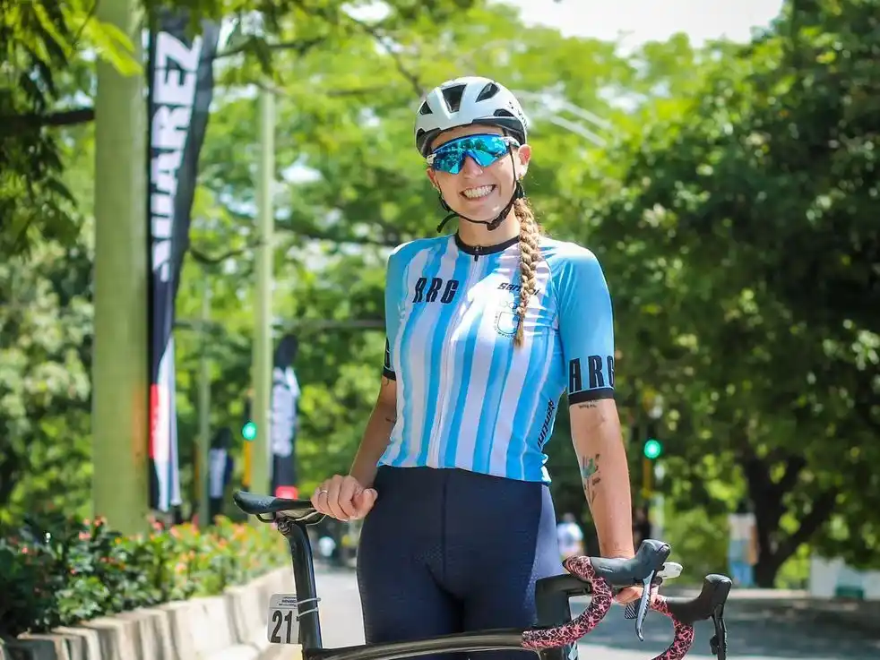 Francone corrió en Colombia.