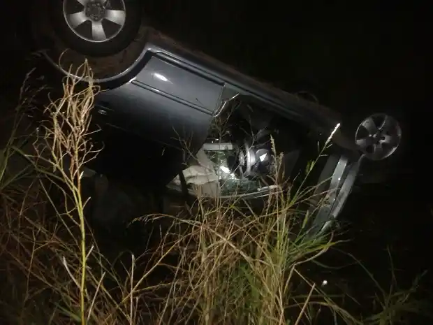 Tras vuelco, dos hombres fueron trasladados a Gualeguaychú