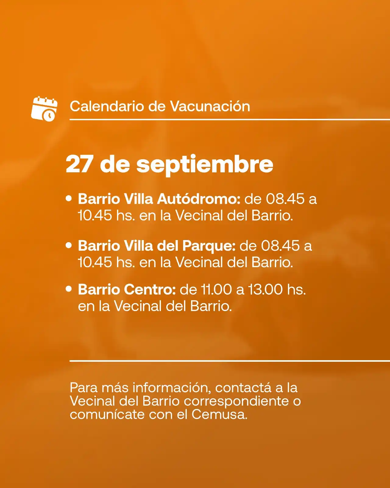 Campaña de vacunación antirrábica 2025 sunchales - 2