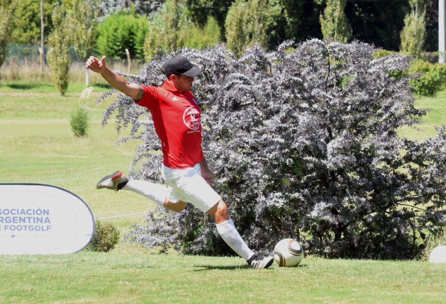 Arhia está quinto en el ranking nacional de footgolf