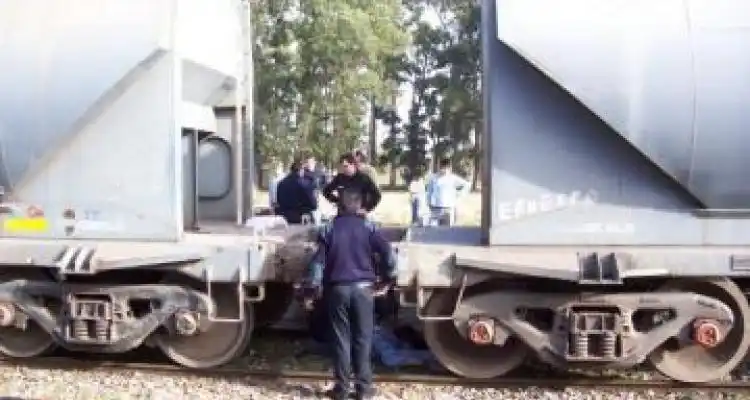 Falleció un hombre que fue arrollado por un tren