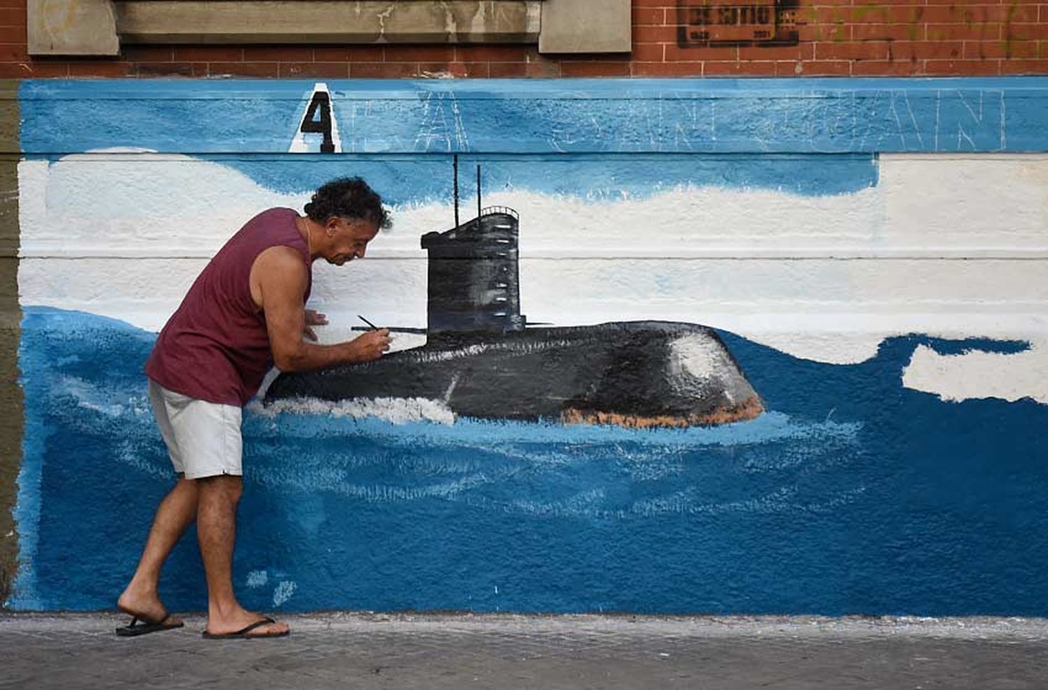 Inaugurarán un mural en homenaje al ARA San Juan