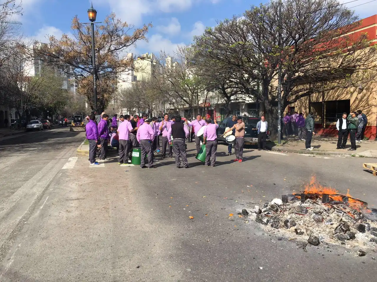 Protesta de trabajadores de Oca en distintos puntos del país