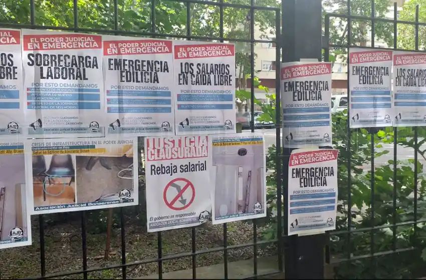 Judiciales paran para visibilizar la "emergencia fruto de las políticas de ajuste de este gobierno"