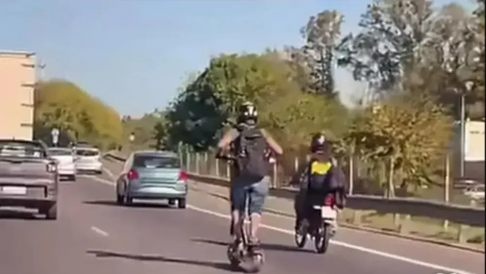 Intervino la Dirección General de Policía Caminera.