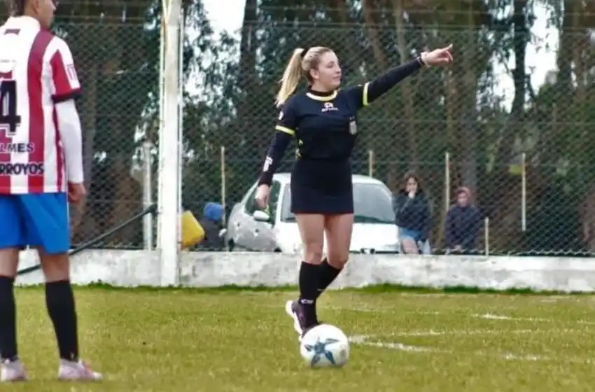 La árbitra golpeada en la liga de Tres Arroyos tuvo una recaída y piden 3 años de cárcel para el agresor