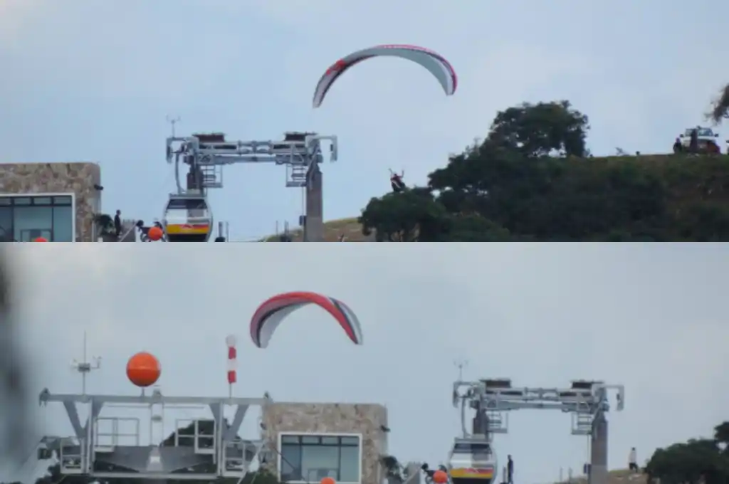 Una mala maniobra lo llevó a estrellarse.